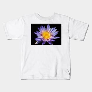 Purple Lotus Kids T-Shirt